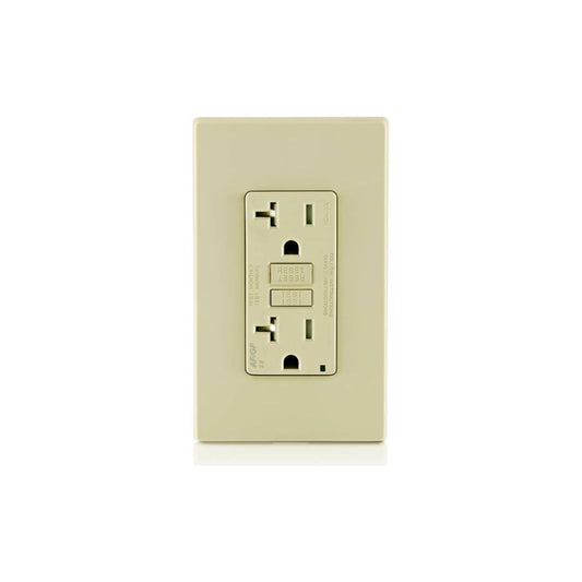 Leviton AGTR2-I 20 Amp, 125 Volt Dual Function AFCI/GFCI Receptacle