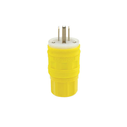 Leviton 14W47 15 Amp, 125 Volt, Straight Blade, Plug, Industrial Grade