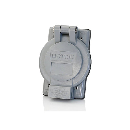 Leviton WP3-G Weatherproof Cover, 1-Gang