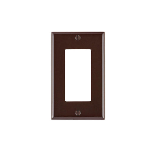 Leviton 80401 1-Gang Decora Wallplate