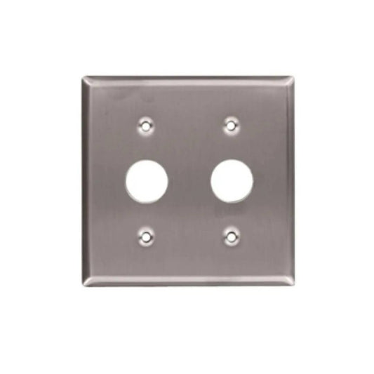 Leviton 84072-40 Switch Wallplate, Standard Size, Gang 2