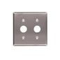 Leviton 84072-40 Switch Wallplate, Standard Size, Gang 2