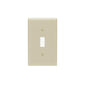 Leviton 86001 1-Gang Toggle Switch Wallplate, Standard Size, Thermoset