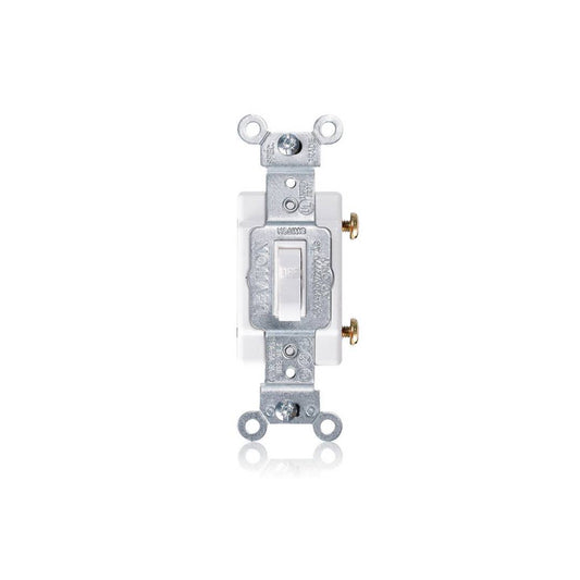 Leviton 1101-CW Single-Pole Toggle Switch
