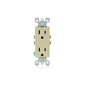 Leviton 5325-I 15 Amp Decora Duplex Outlet/Receptacle, Grounding