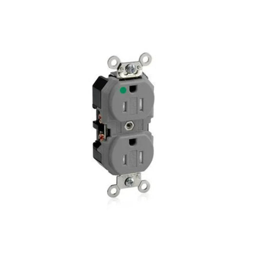 Leviton 8200-SGG Tamper Resistant Duplex Receptacle