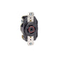 Leviton 2520 20 Amp, 277/480 Volt- 3PY, Flush Mounting Locking Receptacle