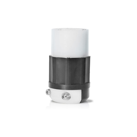 Leviton 2813 30 Amp, 120/208 Volt, 3PY, NEMA L21-30R, 4P, 5W, Locking Connector