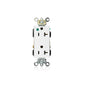 Leviton 16362-HGW 20 Amp Decora Plus Duplex Receptacle/Outlet, Hospital Grade