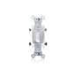 Leviton 1104-CW 4-Way Toggle Switch, Commercial Specification Grade