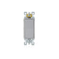 Leviton 5601-P2G 15 Amp Decora Single-Pole Switch, Self-Grounding