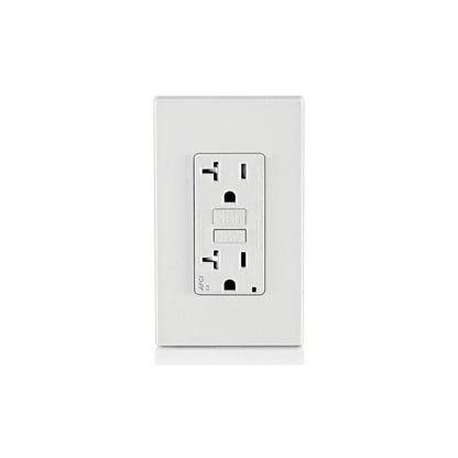 Leviton AFTR2-W 20 Amp, Self Test, Tamper-Resistant AFCI Outlet