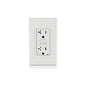 Leviton AFTR2-W 20 Amp, Self Test, Tamper-Resistant AFCI Outlet