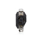 Leviton 3720 Flush Mounting Locking Receptacle, 20 Amp, 347 Volt