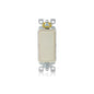Leviton 5601-P2T 15 Amp Decora Single-Pole Switch, Self-Grounding