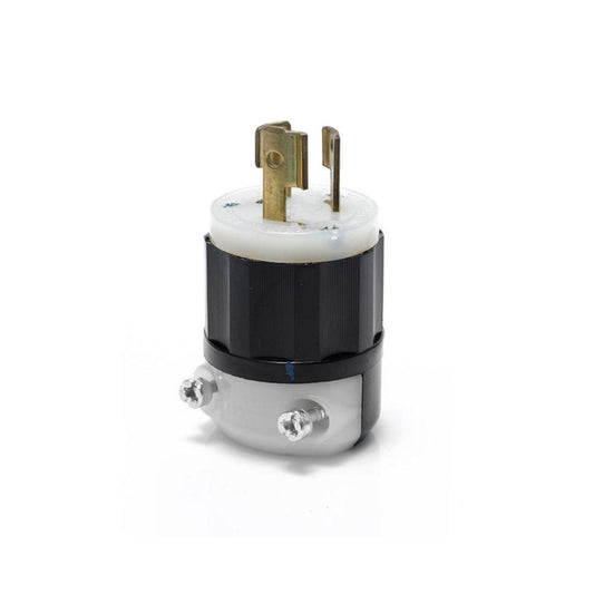Leviton 4570-C 15 Amp, 250 Volt, NEMA L6-15P, 2P, 3W, Locking Plug, Industrial Grade, Grounding