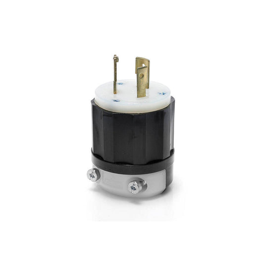 Leviton 3721 20 Amp, 347 Volt, NEMA L24-20P, 2P, 3W, Locking Plug
