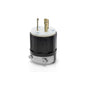 Leviton 3721 20 Amp, 347 Volt, NEMA L24-20P, 2P, 3W, Locking Plug