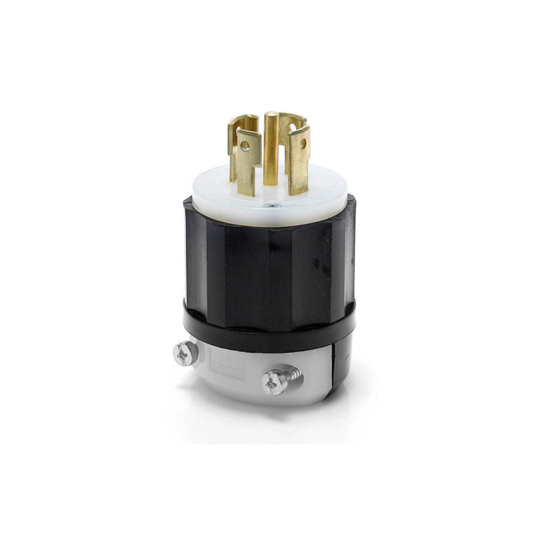 Leviton 2821 30 Amp, 277/480 Volt 3PY, NEMA L22-30P, 4P, 5W, Locking Plug