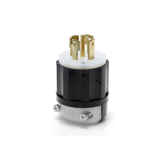 Leviton 2821 30 Amp, 277/480 Volt 3PY, NEMA L22-30P, 4P, 5W, Locking Plug