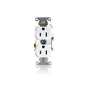 Leviton 5262-S 15-Amp, 125 Volt, Industrial Heavy Duty Grade, Duplex Receptacle