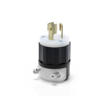 Leviton 4770-C 15 Amp, 277 Volt, NEMA L7-15P, 2P, 3W, Locking Plug, Industrial Grade, Grounding