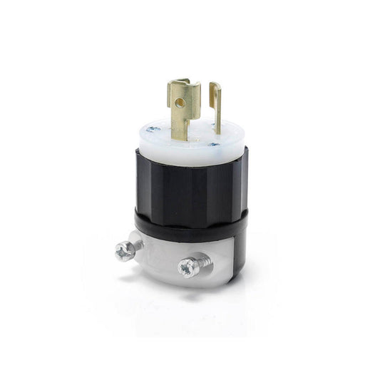 Leviton 4770-C 15 Amp, 277 Volt, NEMA L7-15P, 2P, 3W, Locking Plug, Industrial Grade, Grounding