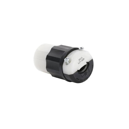Leviton 2813 30 Amp, 120/208 Volt, 3PY, NEMA L21-30R, 4P, 5W, Locking Connector