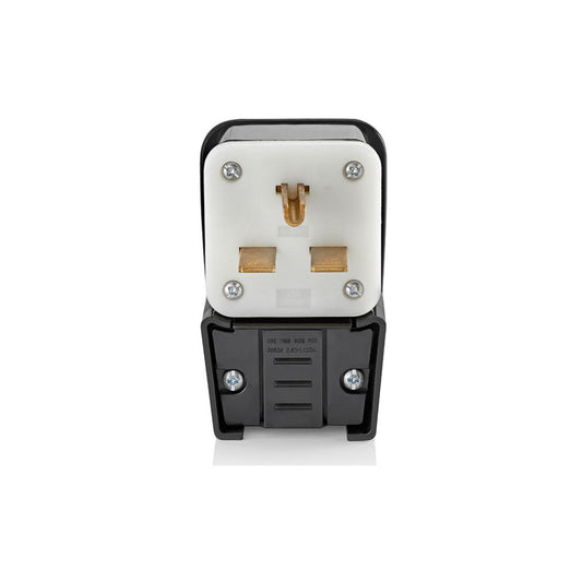 Leviton 9630-P 30 Amp, 250 Volt, Straight Blade, Plug, Industrial Grade