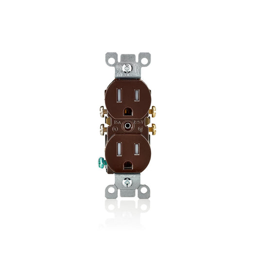 Leviton T5320 15 Amp Tamper-Resistant Duplex Outlet/Receptacle