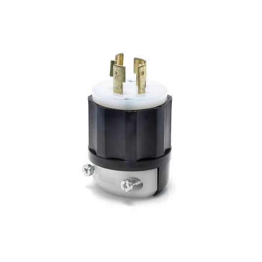 Leviton 2411 20 Amp, 125/250 Volt, NEMA L14-20P, 3P, 4W, Locking Plug