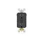 Leviton GFTR1-E 15 Amp, Self Test, Tamper-Resistant GFCI Outlet