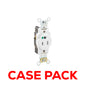 10 Pack Leviton 8210-I - 15 AMP - 125 Volt - NEMA 5-15R - 2P - 3W - Extra Heavy Duty Hospital Grade - Single Receptacle - Straight Blade
