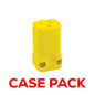 10 Pack Leviton 5259-VY 15 Amp, 125 Volt, Connector, Straight Blade, Industrial Grade, Grounding, Python, Yellow