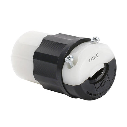 Leviton 7413-C 20 Amp, 120/208 Volt, 3PY, Locking Connector, Industrial Grade