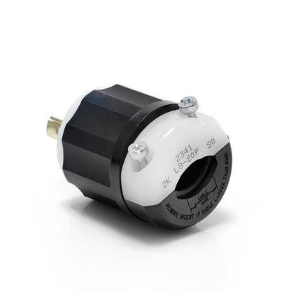 Leviton 2341 Locking Plug, 20 Amp, 480 Volt, Industrial Grade