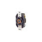 Leviton 2710 30 Amp, 125/250 Volt, Flush Mount Locking Receptacle, Industrial Grade
