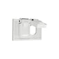 Leviton 4976-W Weatherproof Wallplate, 1-Gang