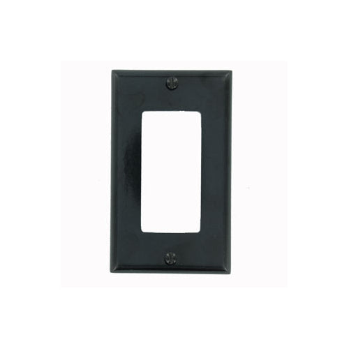 Leviton 80401-E Standard Size Thermoset Device Mount 1-Gang Decora/GFCI Device Decora Wallplate