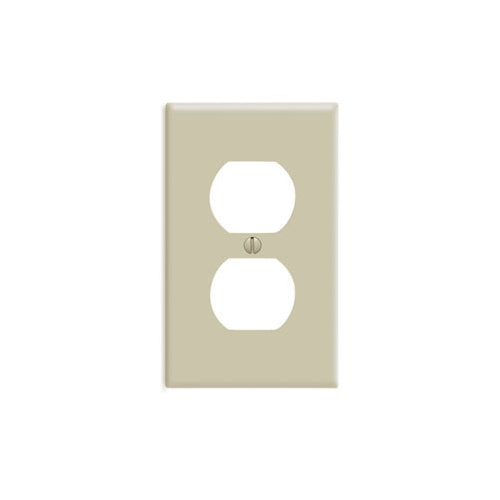 Leviton 86003 1-Gang Duplex Receptacle Wallplate
